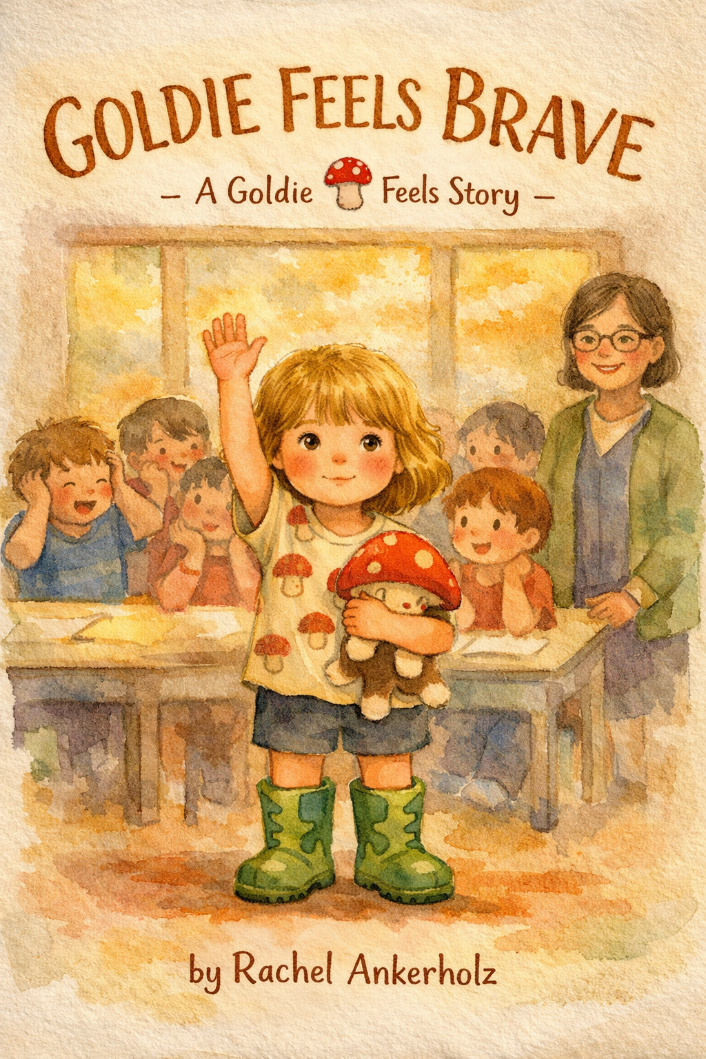 Goldie Feels Brave book cover